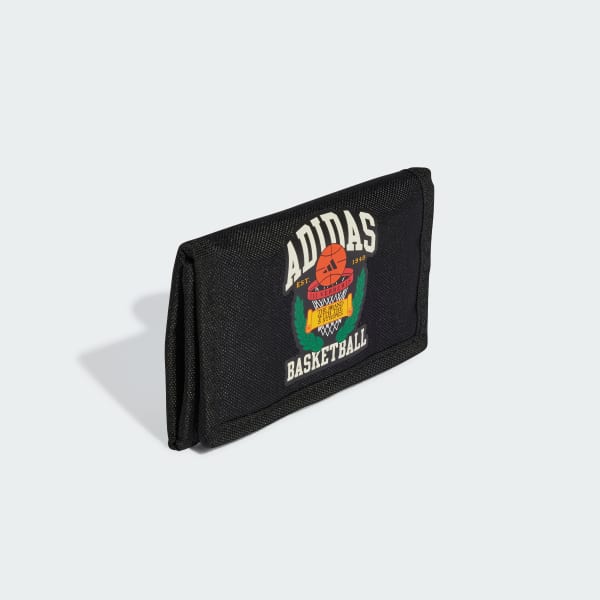Black adidas Unisex Hoops Wallet
