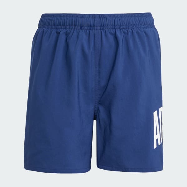 Bla adidas Sportswear Essentials Logo CLX Badeshorts, barn