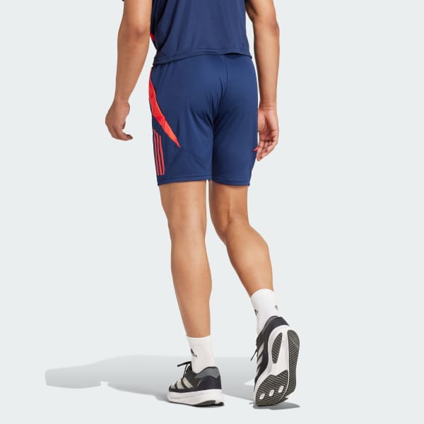 Azul Pantalón corto entrenamiento Manchester United Tiro 24