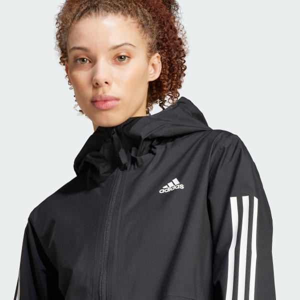 Adidas rain jacket girls hotsell