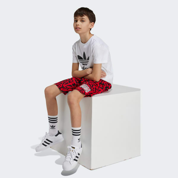 Rojo Shorts Allover Print Kids