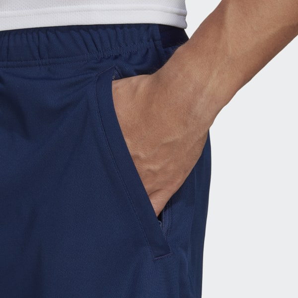 Blu Short da allenamento Train Essentials Logo