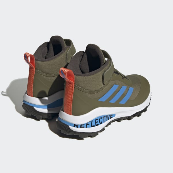 adidas Fortarun All Terrain Cloudfoam Sport Running Elastic Lace and Top  Strap Shoes - Green | adidas UK