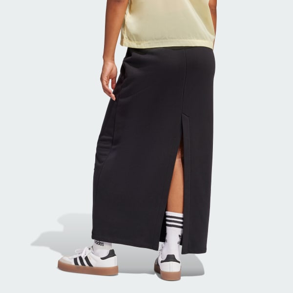 Schwarz Adibreak Maxi Rock