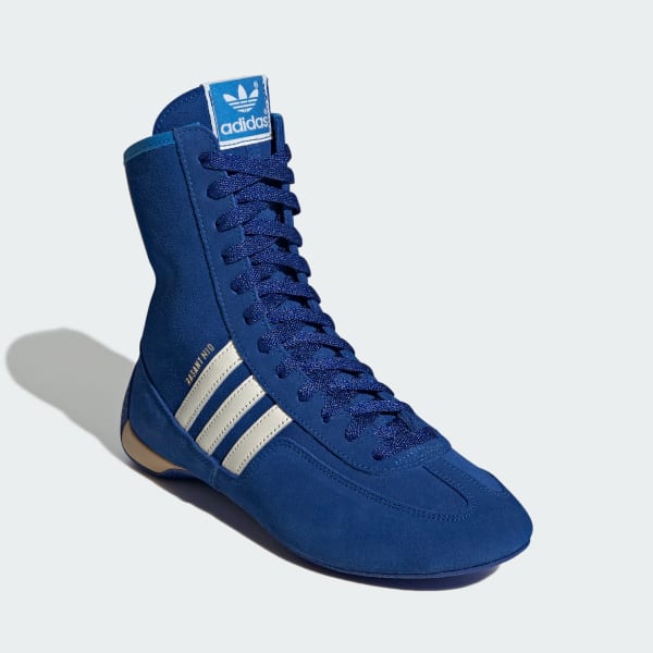 Blau Rasant Schuh