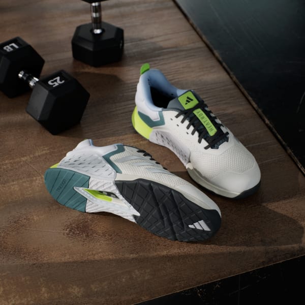 White Dropset 3 Training Shoes