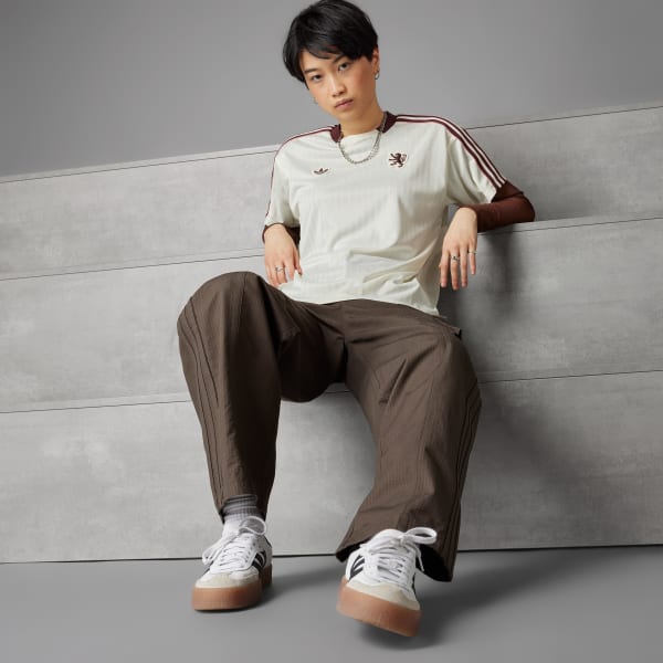 Beige Olympique Lyonnais Terrace Icons kønsneutral trøje