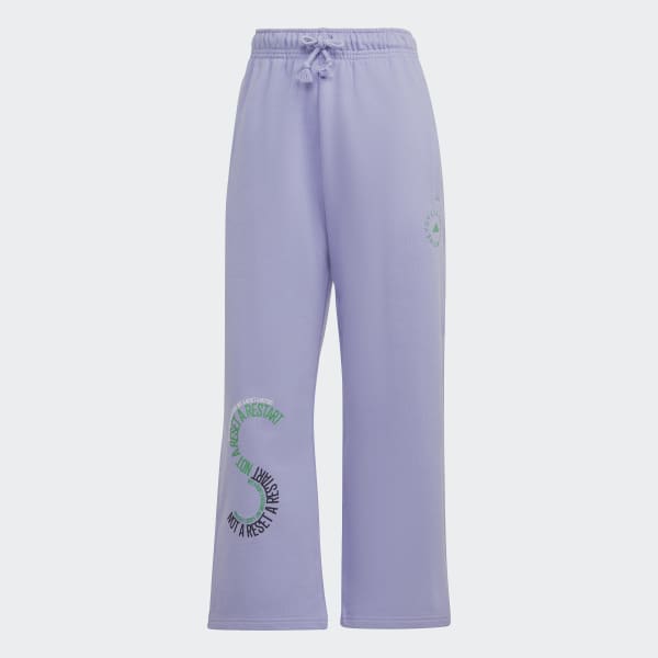 Fioletowy adidas by Stella McCartney Cropped Joggers BWC63