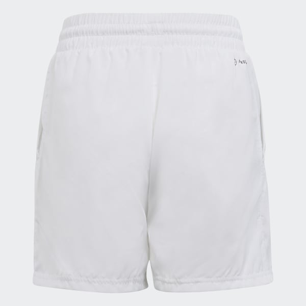 White Club Tennis 3-Stripes Shorts