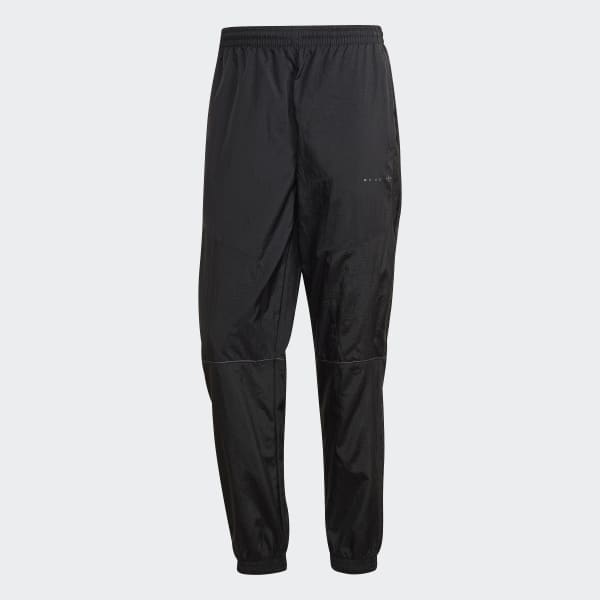 Black Reveal Material Mix Tracksuit Bottoms TK487