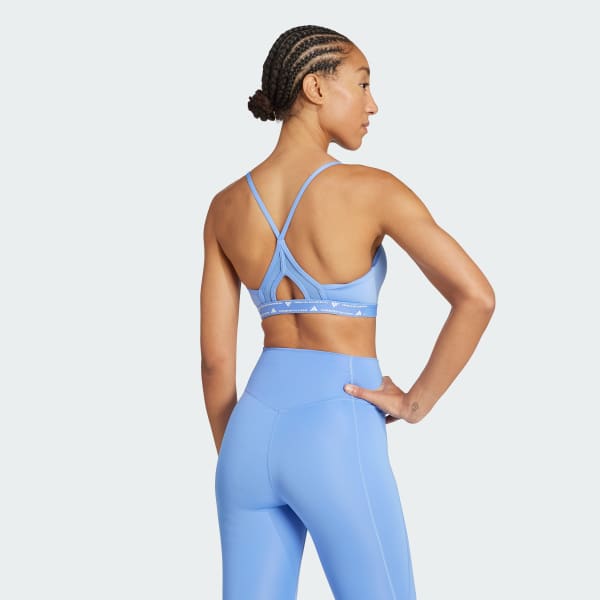 Azul Sujetador Aeroreact Training 3 bandas