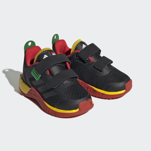 adidas DNA x LEGO® Two-Strap Hook-and-Loop Shoes - Black