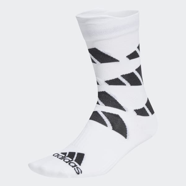 adidas Calcetines Performance Ultralivianos Estampados - Blanco | adidas Mexico