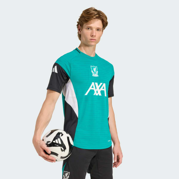 Green Liverpool FC Tiro 25 Pro Training Jersey