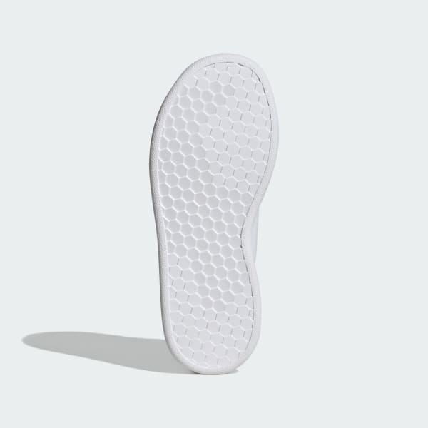 White Advantage Lifestyle Court Lace Shoes