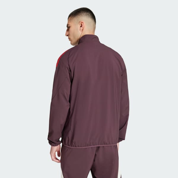 Weinrot FC Bayern München Tiro 24 Präsentationsjacke