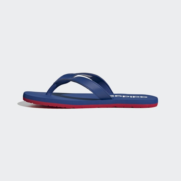 blue flip flops