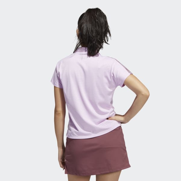 Lila 3-Streifen Poloshirt
