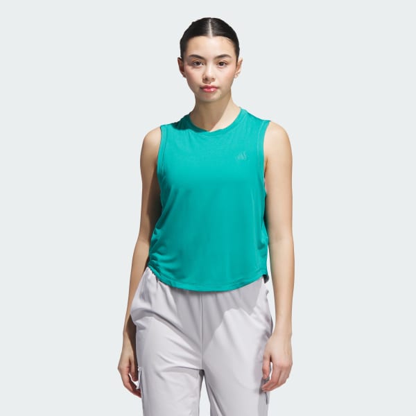 Green Designed for Train Workout Tank

