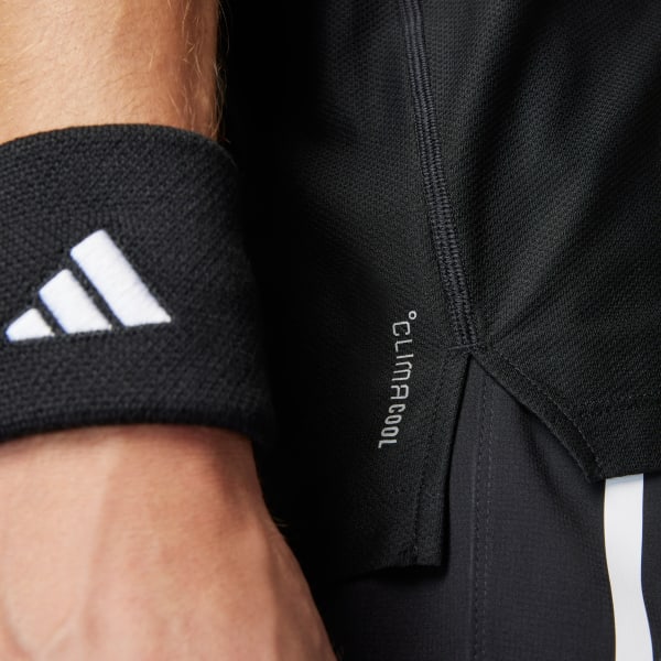 adidas Runners CLIMACOOL Singlet - Black | Free Shipping