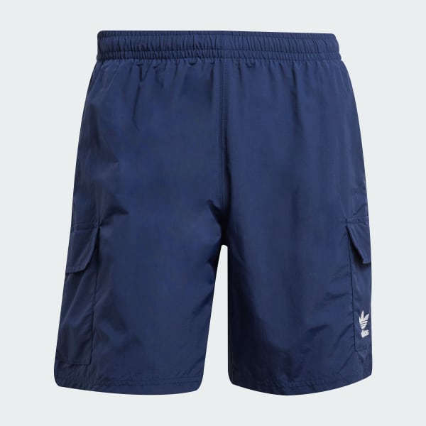 Blue Trefoil Essentials Woven Cargo Shorts