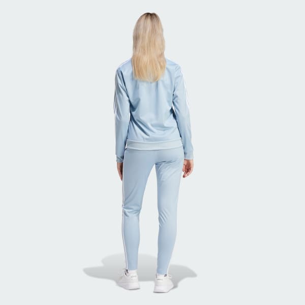 Azul Conjunto Essentials 3 Franjas