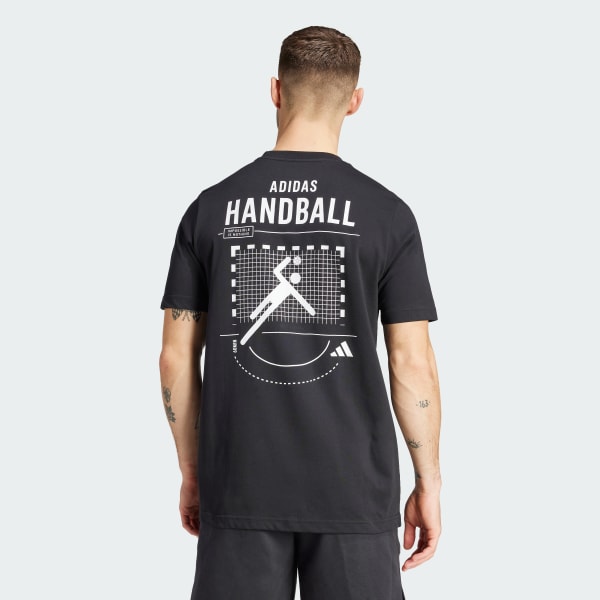 Nero T-shirt da pallamano Category Graphic