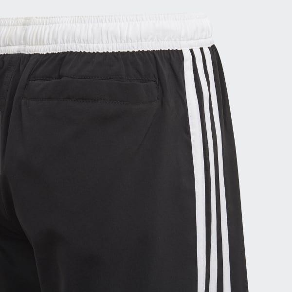 Nero Short da nuoto 3-Stripes