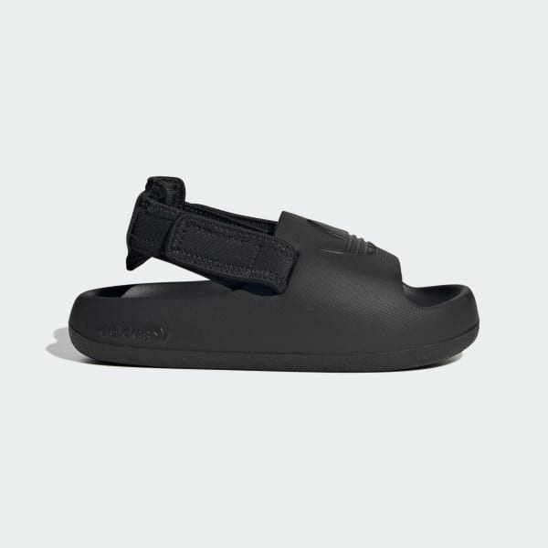 Μαύρο Adifom Adilette Slides Kids