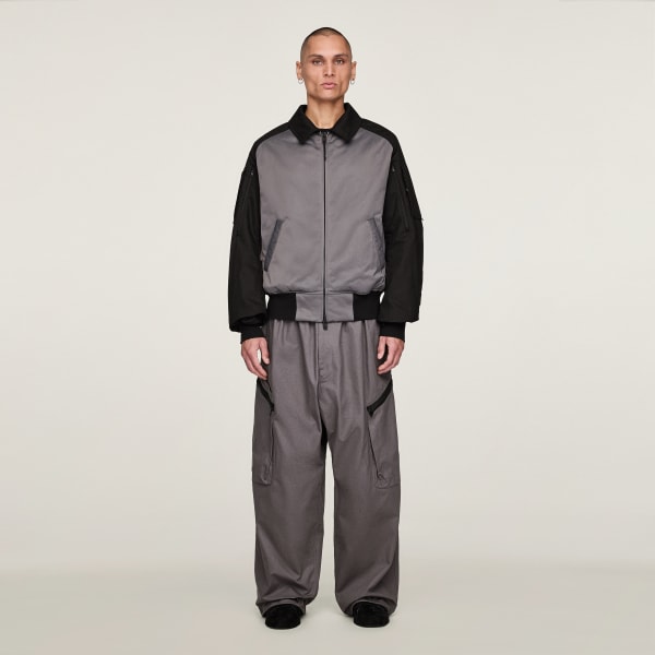 adidas Y-3 UT Twill Cargo Pants - Grey | Free Shipping with