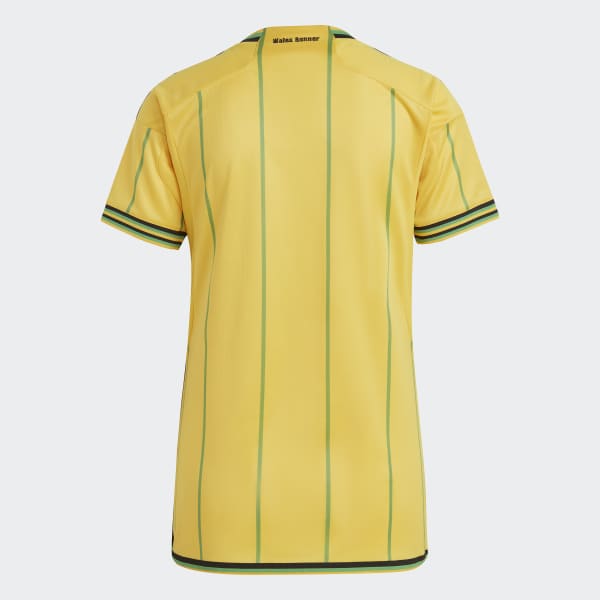 Yellow Jamaica 23 Home Jersey