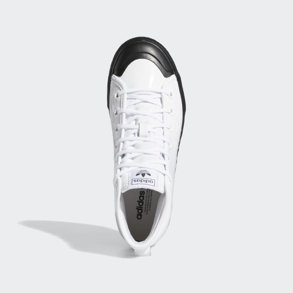 adidas Nizza RF Platform Mid Shoes - White | Women's Lifestyle | adidas US
