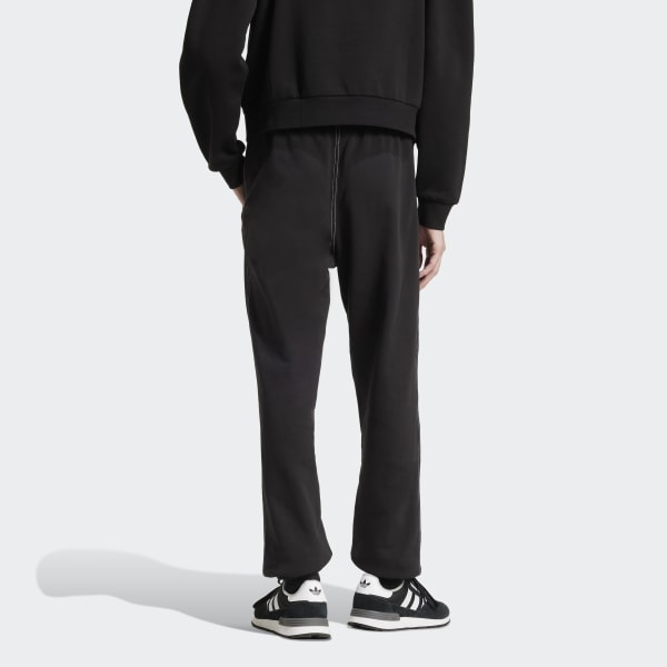 adidas メンズブラックパンツ サイズ79 adidas パンツ ファッション サイドメッシュ ジップパンツ