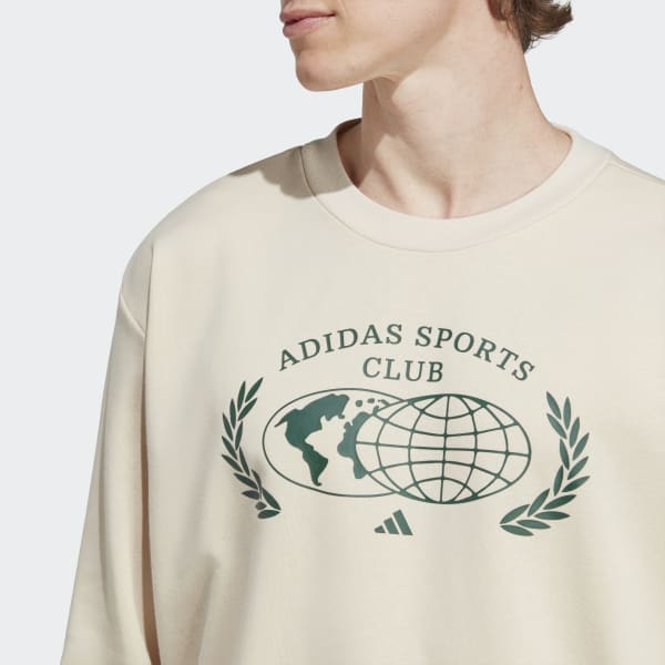 Beige Sports Club Sweatshirt