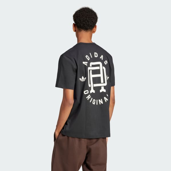 Đen Áo Thun adidas Originals