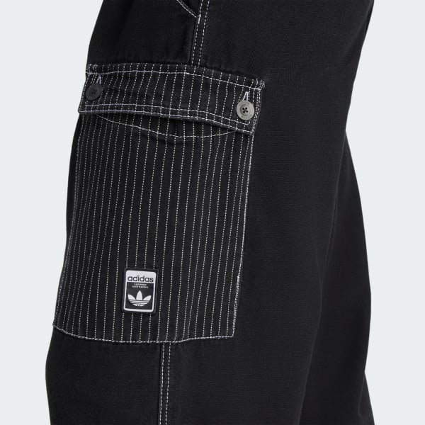 adidas Wabash Loose Cargo Pants - Black | adidas India