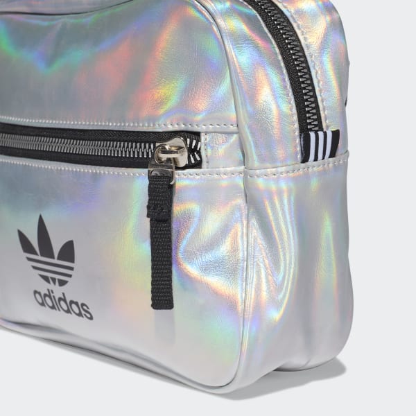 adidas mini airliner bag silver