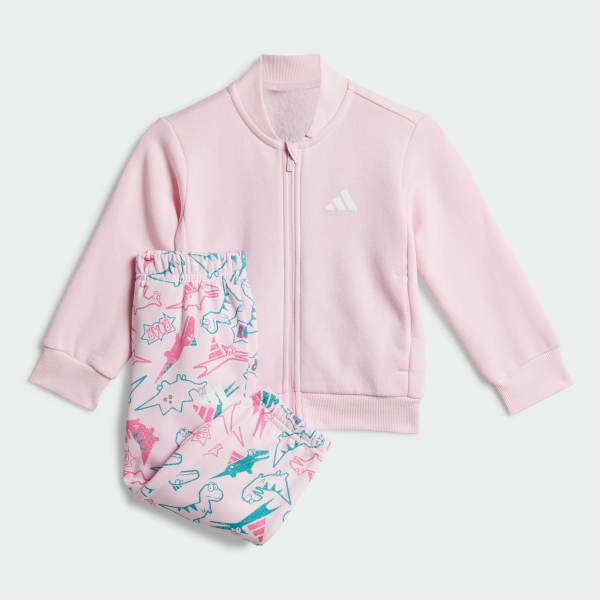 Pembe Seasonal Essentials Adiraptor Polar Çocuk Eşofman Takımı