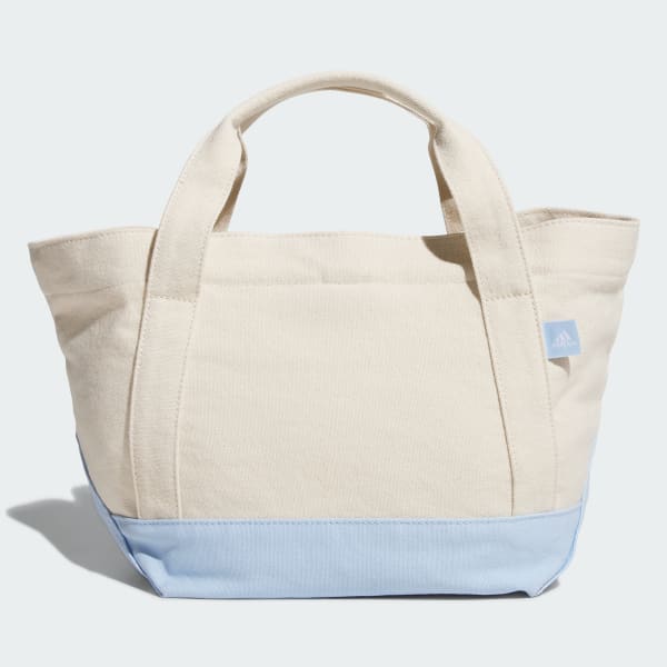 White 캔버스 토트 백