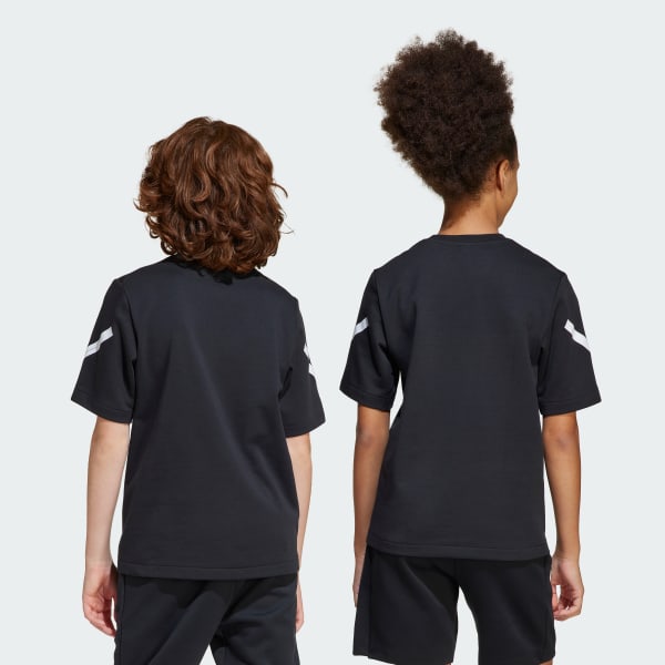 Black adidas Z.N.E. Tee Kids