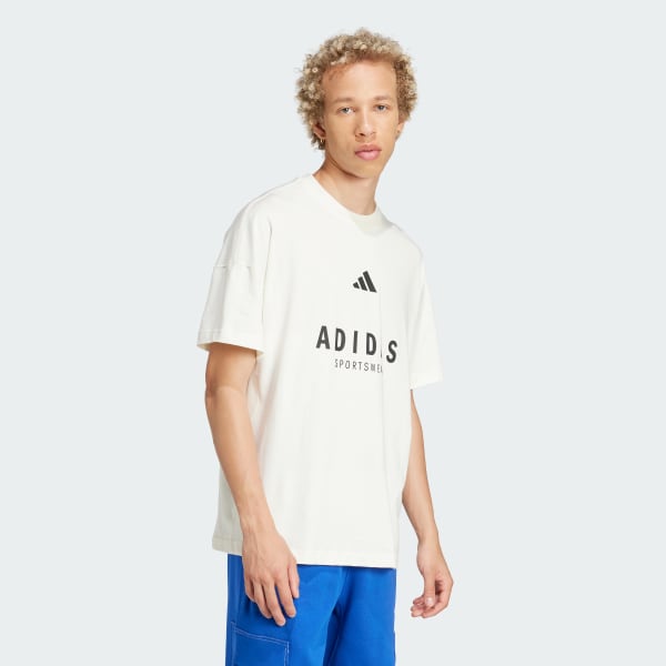 White ALL SZN Graphic Tee