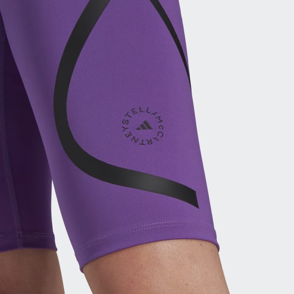 Fioletowy adidas by Stella McCartney TruePace Running Bike Tights SU535