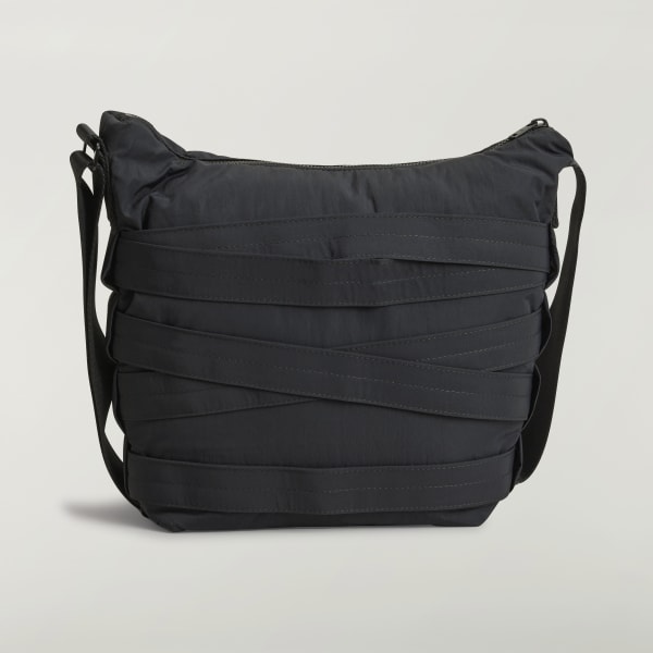 アクセサリー what's up SHOULDER BAG BLACK アクセサリー what's up SHOULDER BAG BLACK NYLON SHOULDER BAG