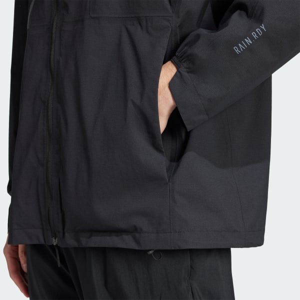 adidas MYSHELTER 2.5-Layer RAIN.RDY Light Jacket - Black adidas MYSHELTER 2.5-Layer RAIN.RDY Light Jacket - Black