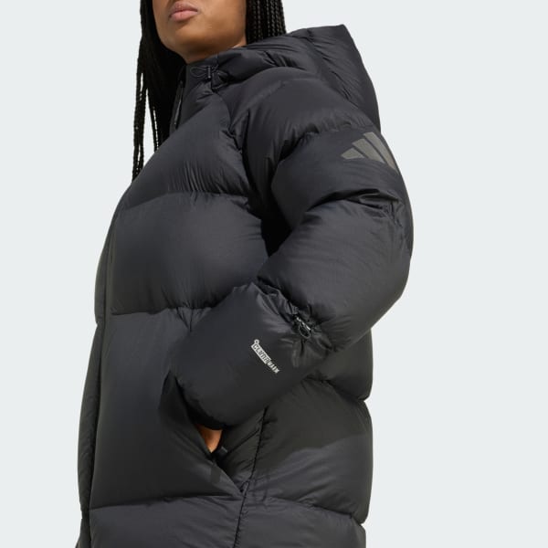 adidas MYSHELTER Climawarm Down Parka - Black | Free Shipping with