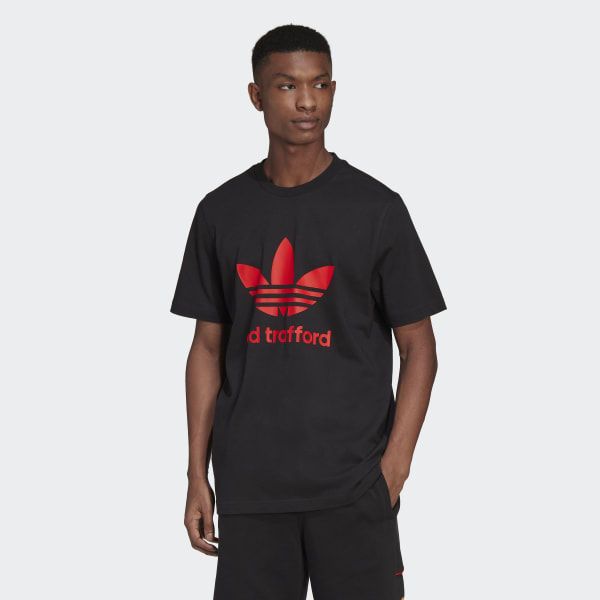 Negro Polo Old Trafford Trefoil ZK982