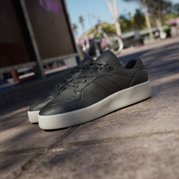 Adidas originals rivalry low sneakers in triple black sales