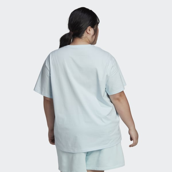 Niebieski Tee (Plus Size) L6160