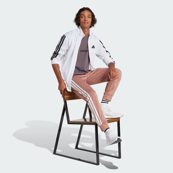 Γκρι Essentials Linear Single Jersey Tee