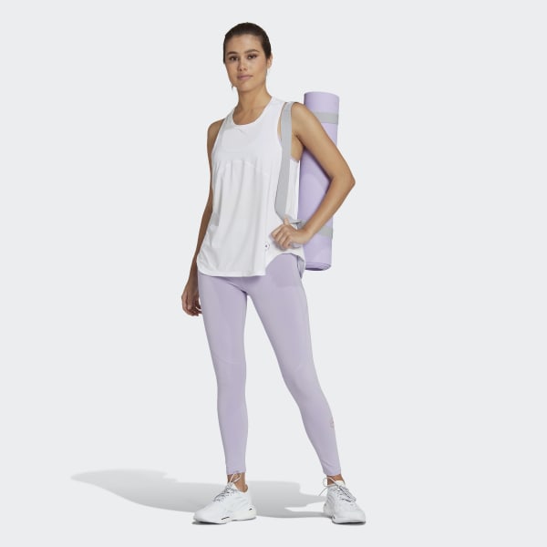 adidas by Stella McCartney 7/8 Yoga Leggings - Shift Purple
